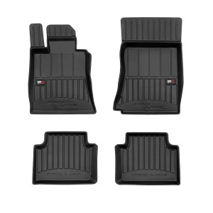 Alfa Romeo Giulia Floor Mats - Omac - Proline Premium TPE - RWD - Black Alfa Romeo Giulia Floor Mats - Omac - Proline Premium TPE - RWD - Black